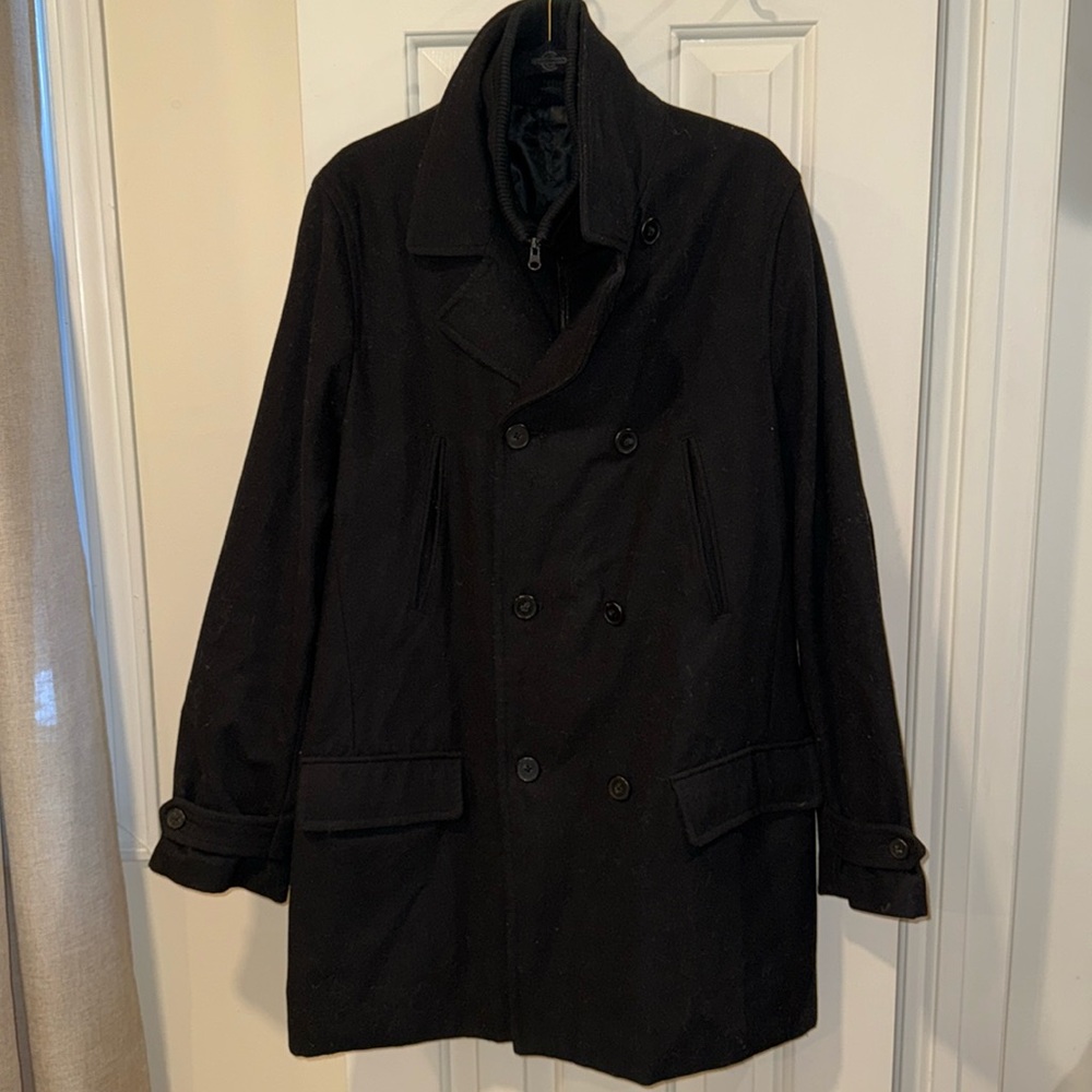 J. Ferrar Men’s oversized Peacoat